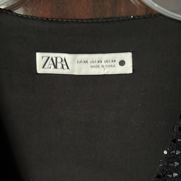 🆕  Zara Long Sleeve Cocktail Dress - Picture 3 of 10